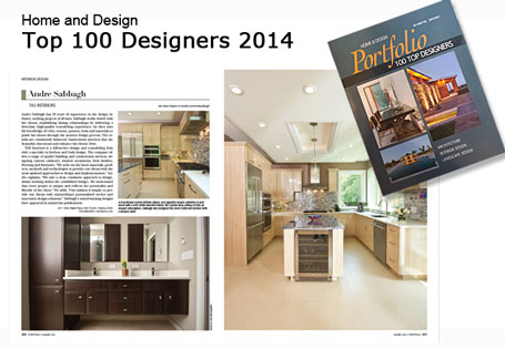 2014 - Home & Design Top 100 Designers